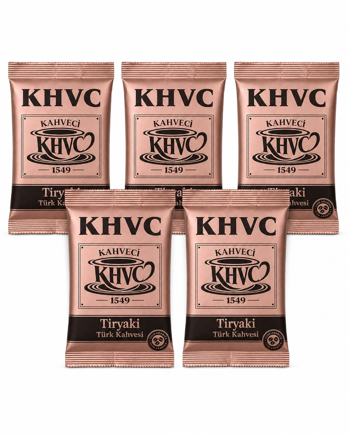 5li KHVC Kahveci 1549 Tiryaki Türk Kahvesi
