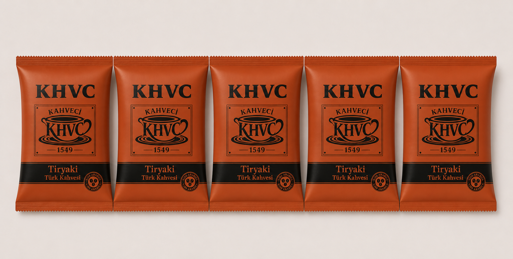 5li KHVC Kahveci 1549 Tiryaki Türk Kahvesi