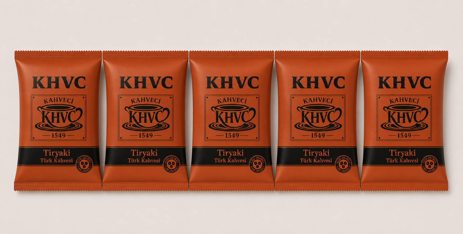 5li KHVC Kahveci 1549 Tiryaki Türk Kahvesi