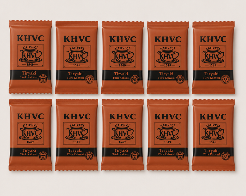 10lu KHVC Kahveci 1549 Tiryaki Türk Kahvesi